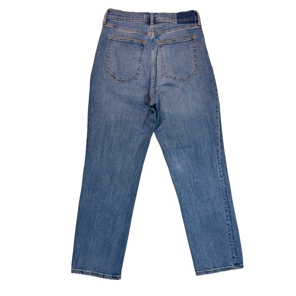 Abercrombie Curve Love Ultra High Rise Ankle Straight Jeans 29/8 - Picture 2 of 6